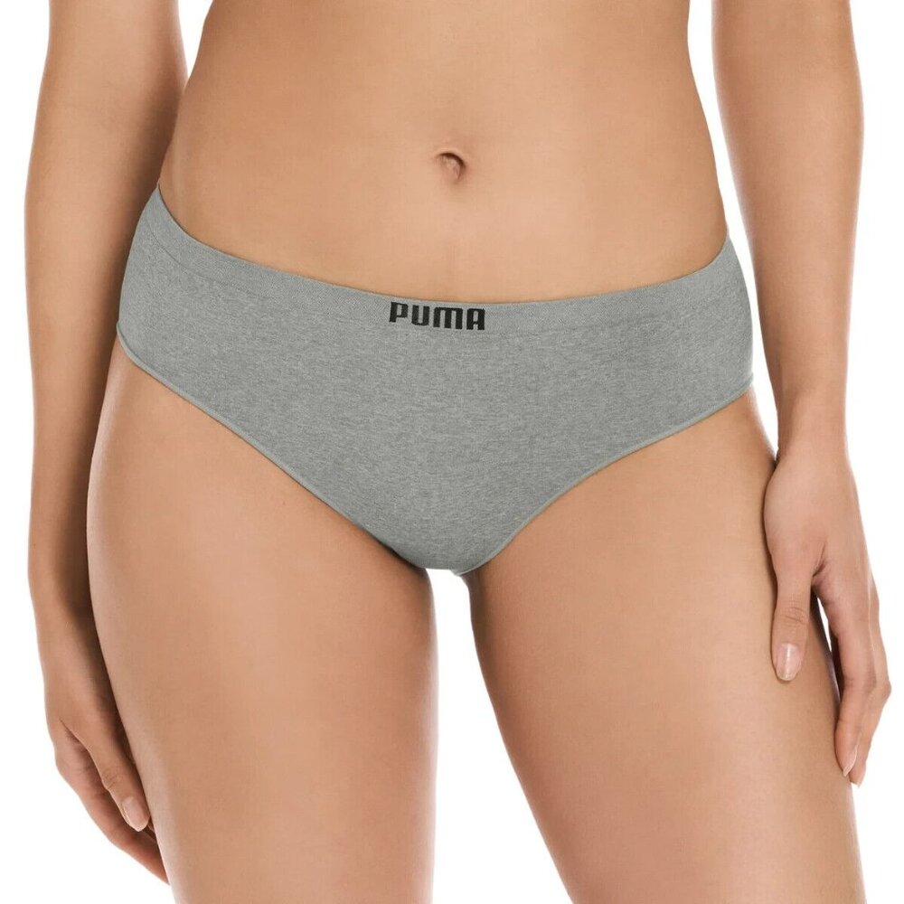 Puma Womens  Seamless Bikini Underwear 4-Pack NIB - Picture 4 of 7